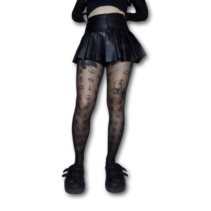 Occulted Stockings | Mystical Nylon Blend Tights