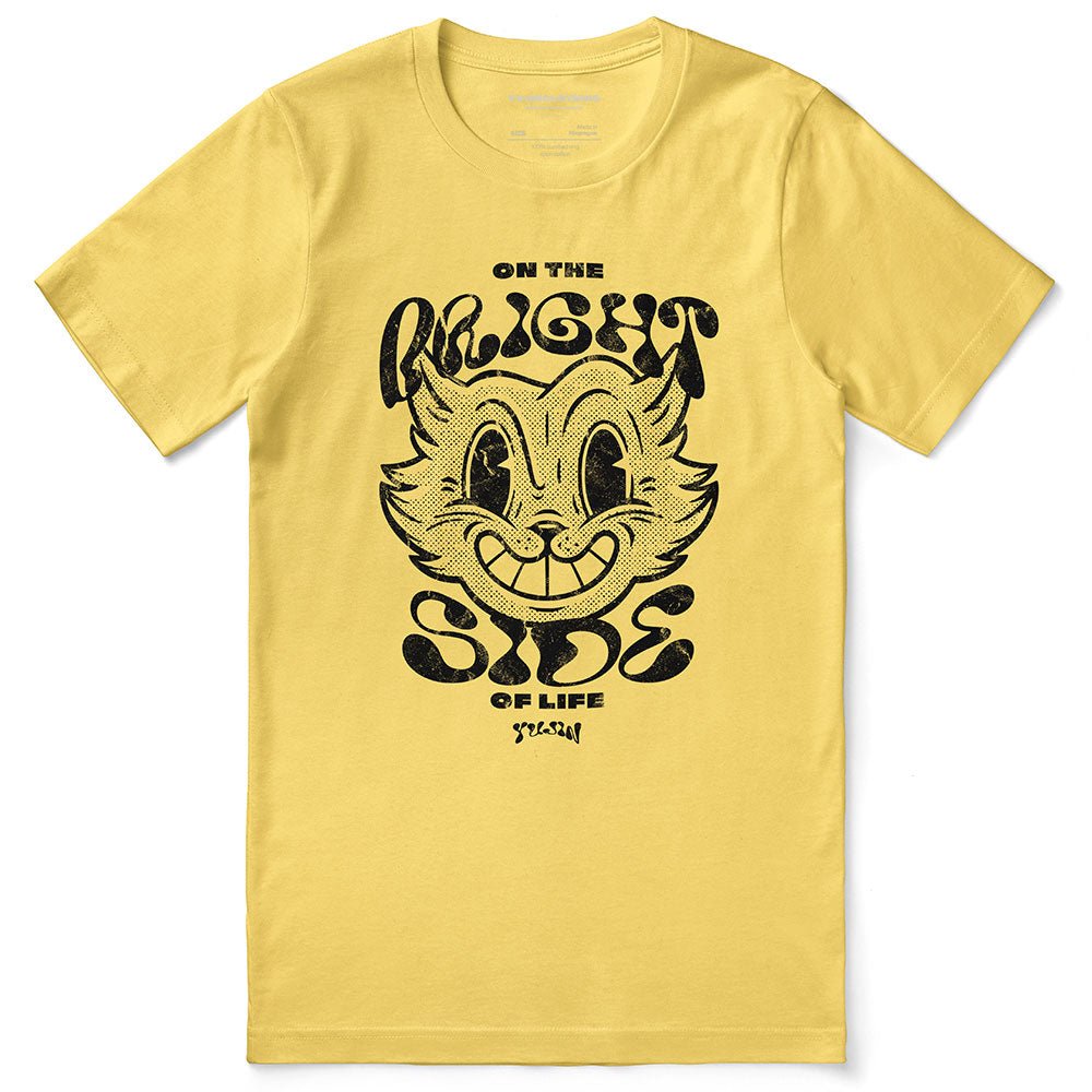 On The Bright Side Cat T-Shirt - Lolomo!