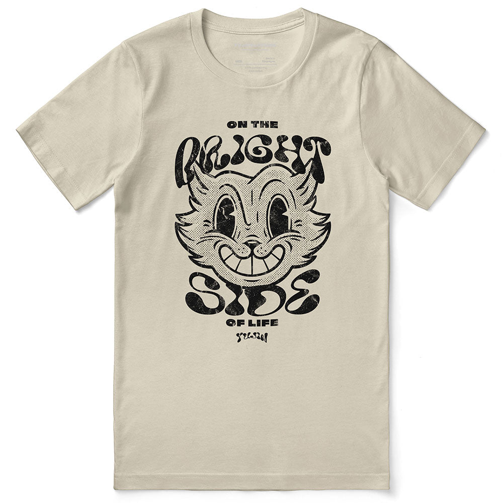 On The Bright Side Cat T-Shirt - Lolomo!