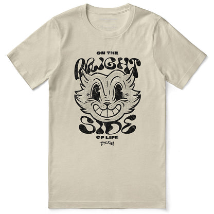On The Bright Side Cat T-Shirt - Lolomo!