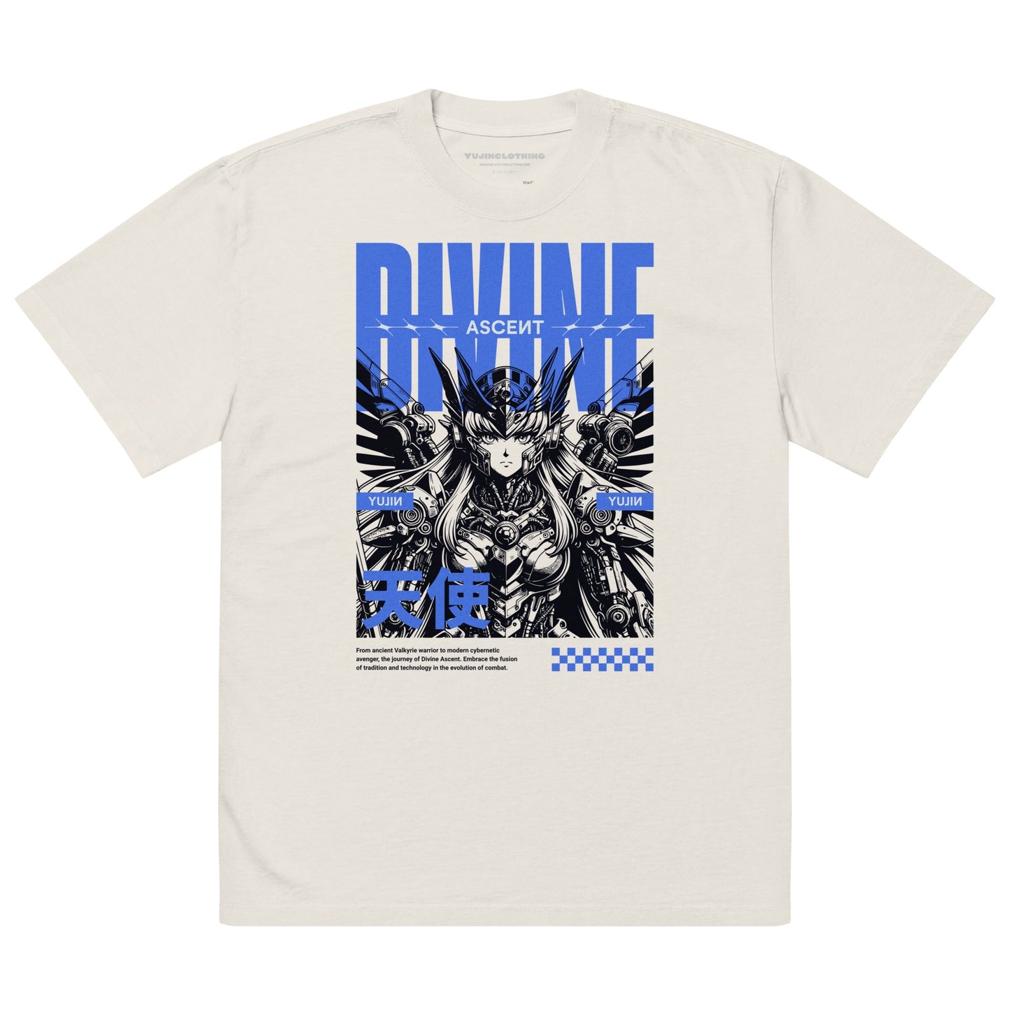 Divine Ascent Oversized Faded T-Shirt