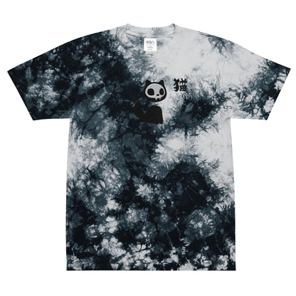 Skull Cat Tie-Dye T-Shirt
