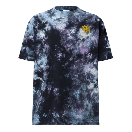 T-shirt tie-dye Tancho-zuru