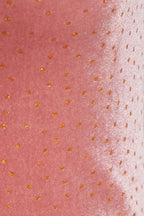 Pink Velvet Polka Dot Dress - Lolomo!