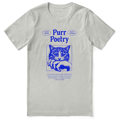 Purr Poetry Cat T-Shirt