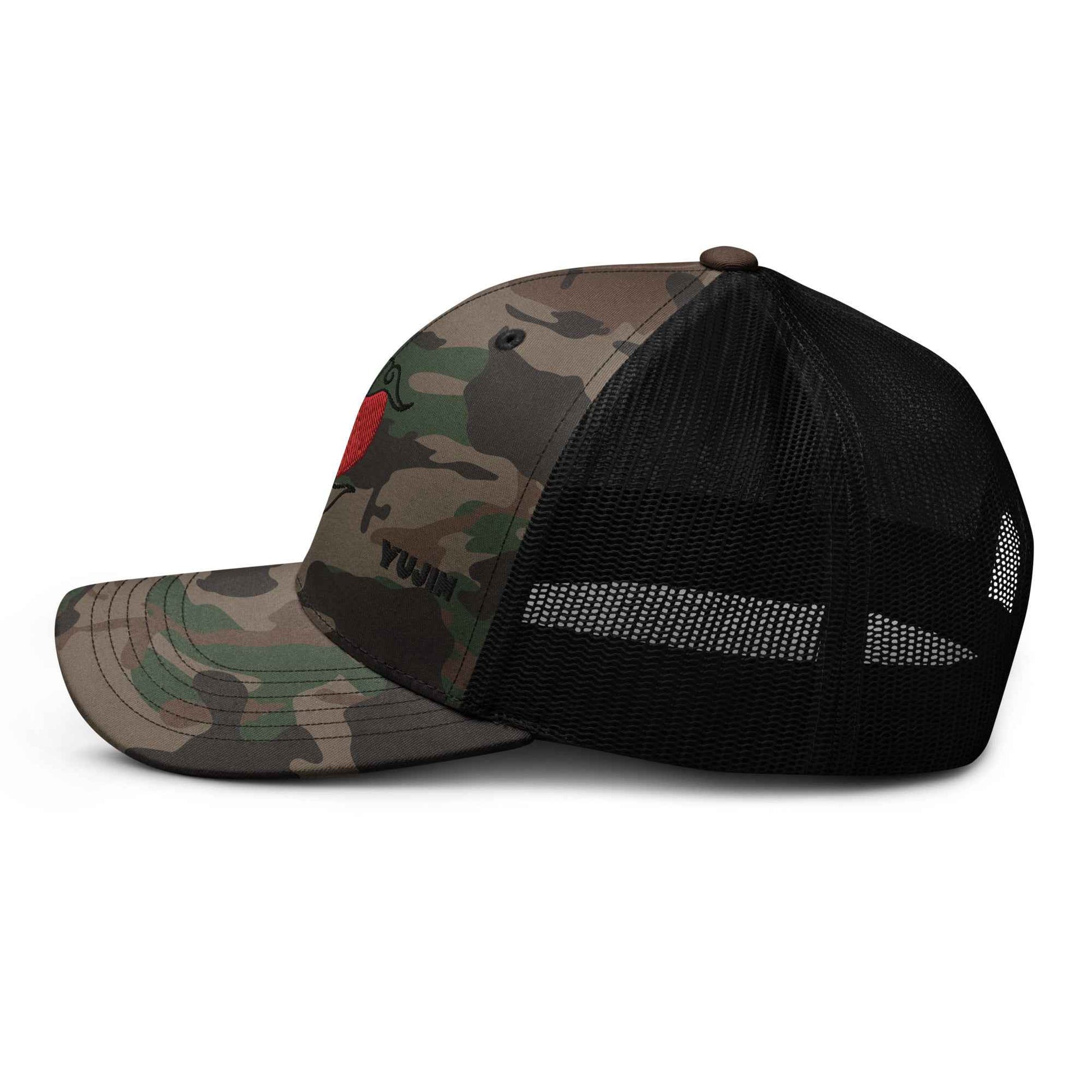 Red Moon Camouflage Trucker Hat