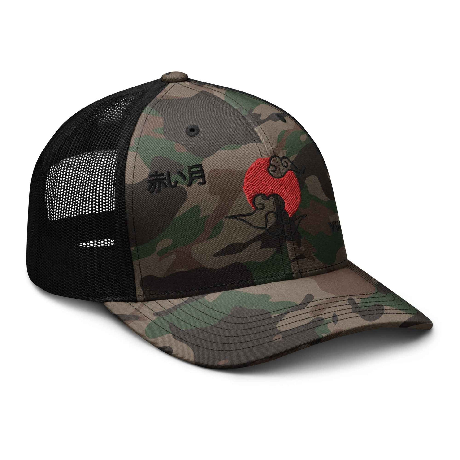 Red Moon Camouflage Trucker Hat