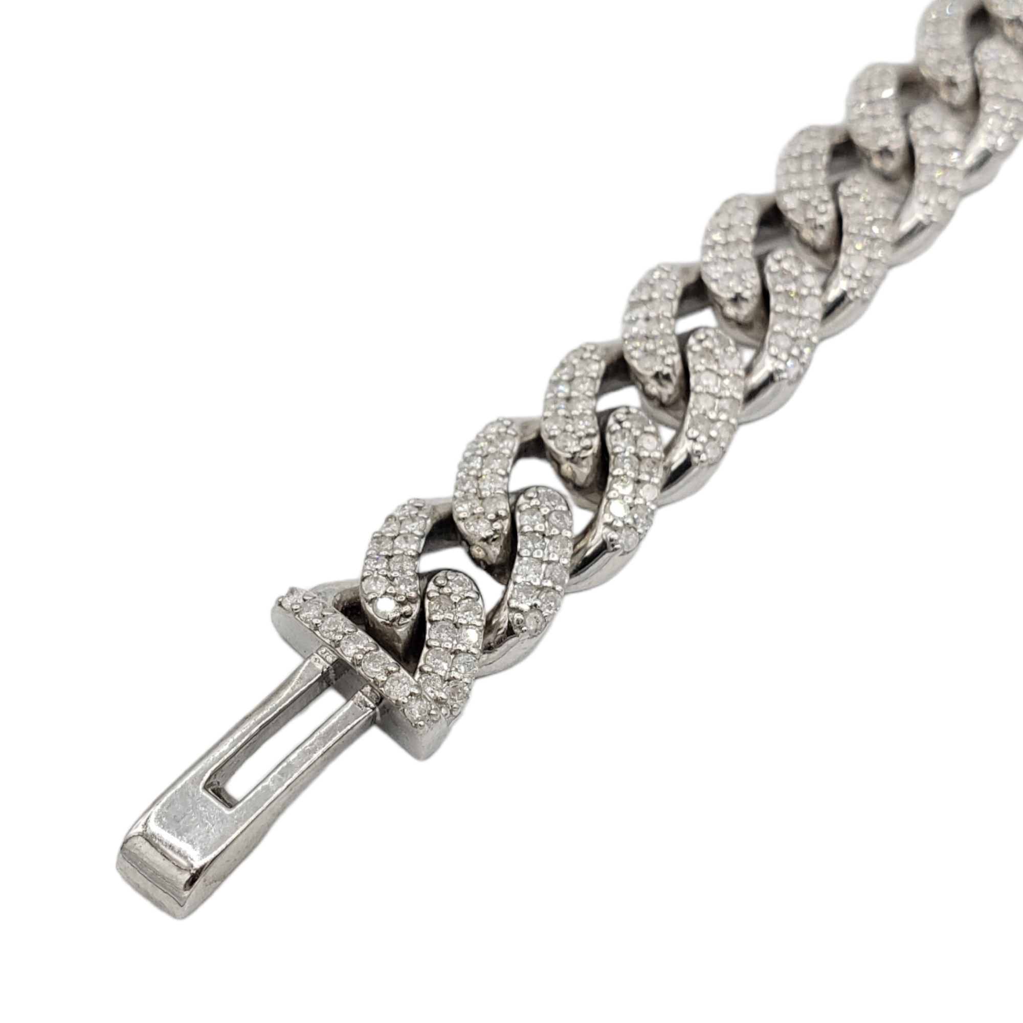 10K Gold- Iced Out Diamond Miami Cuban Chains (10mm) - Lolomo!