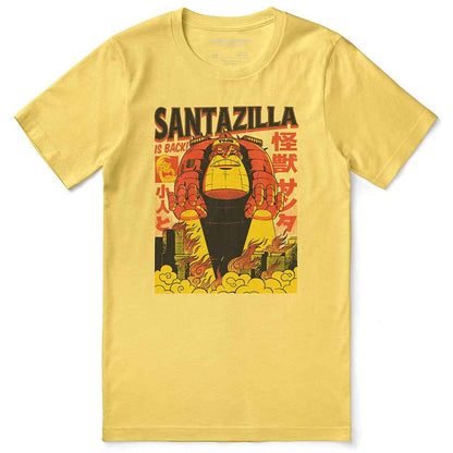 Santazilla Christmas T-Shirt