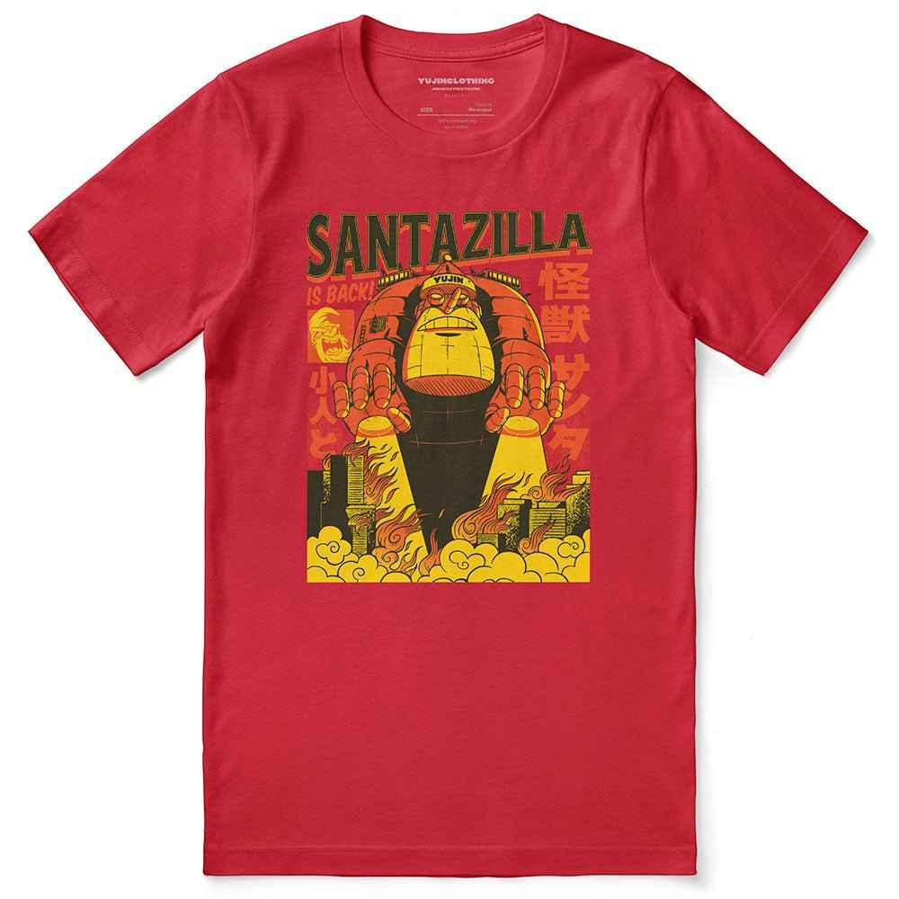 Santazilla Christmas T-Shirt
