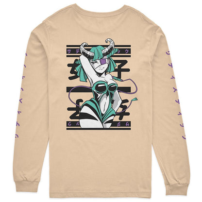 Sexy Demon Long Sleeve T-Shirt - Lolomo!