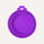 Couvercle pour aliments pour animaux - Silicone sans BPA, garde les aliments frais