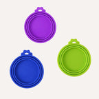 Couvercle pour aliments pour animaux - Silicone sans BPA, garde les aliments frais
