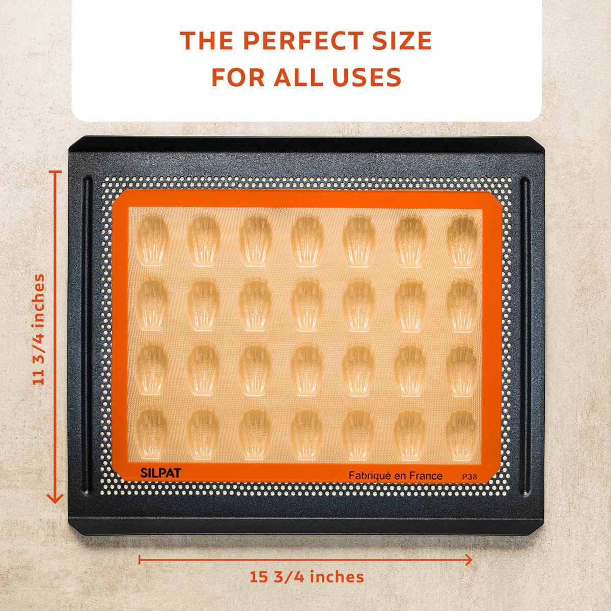 Silpat Perfect 28 Mini Madeleine Mold