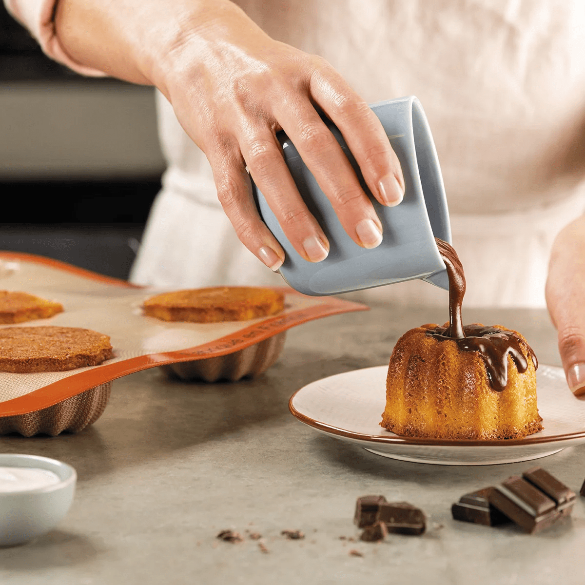 Silpat Perfect Mini Fluted Cake Mold - Lolomo!