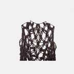 Skadi Macrame Overlay Brown - Lolomo!