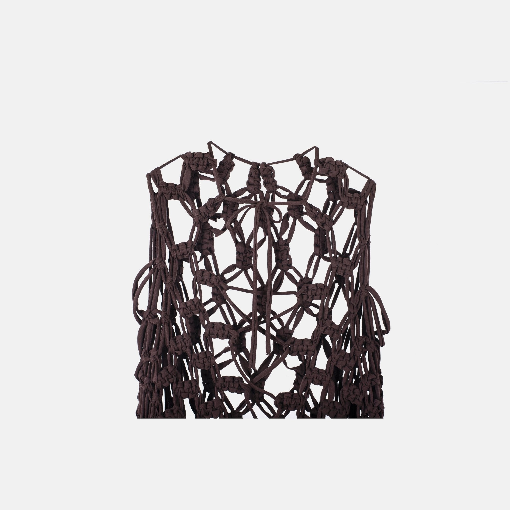 Skadi Macrame Overlay Brown - Lolomo!