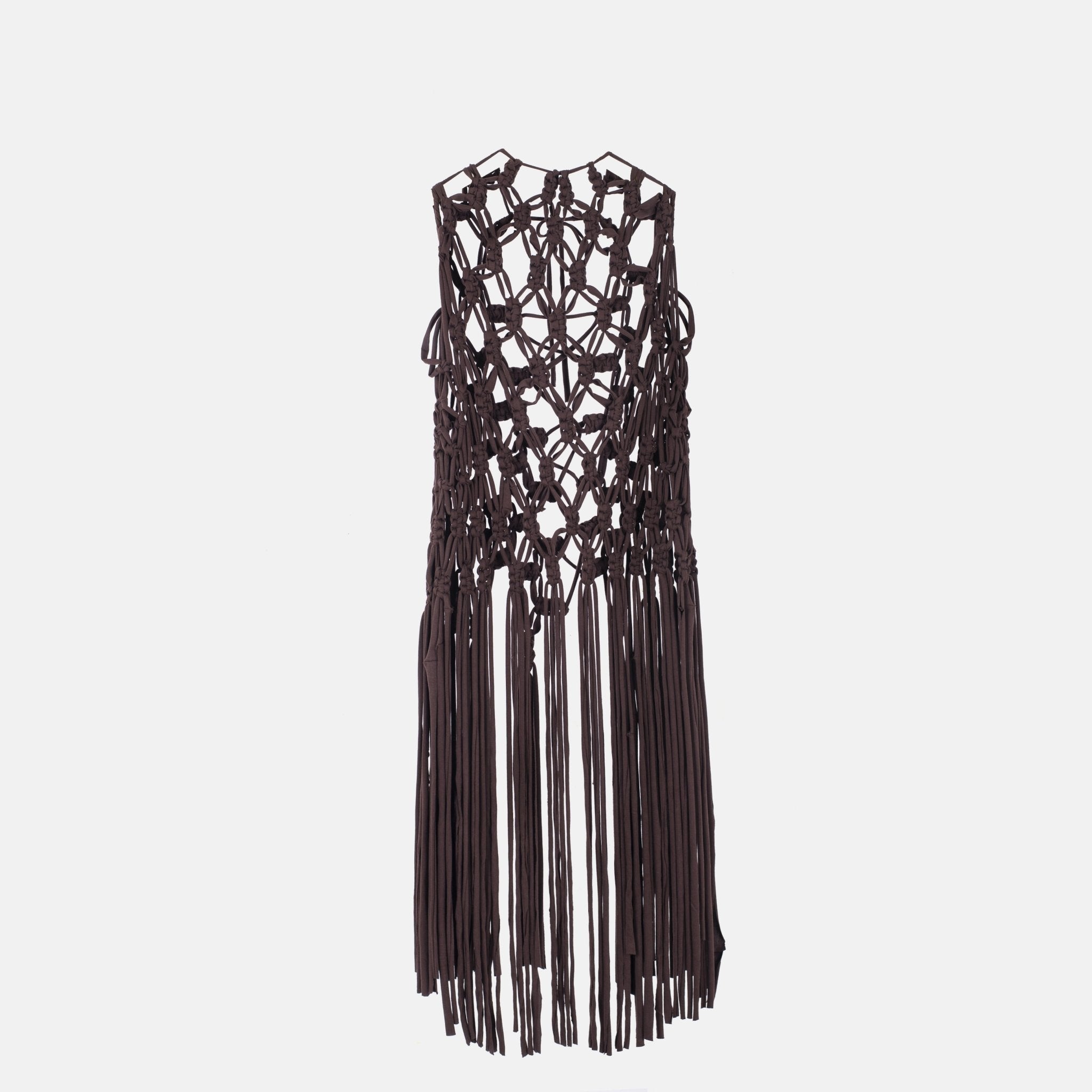 Skadi Macrame Overlay Brown - Lolomo!