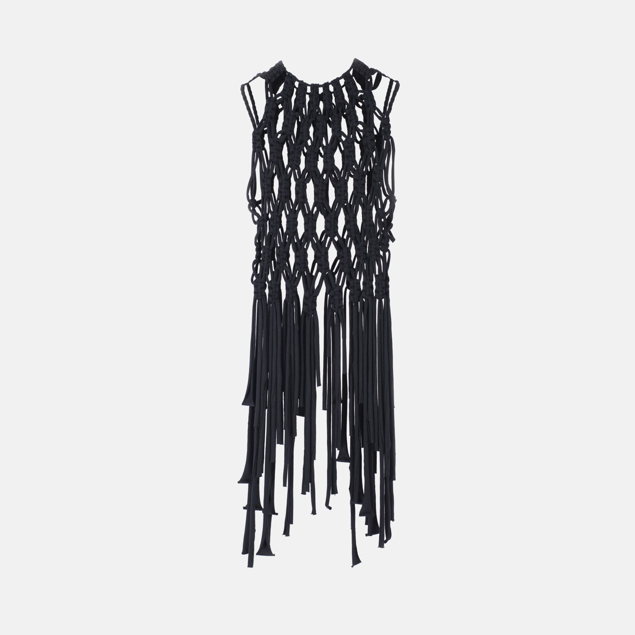 Skadi Macrame Top Black - Lolomo!