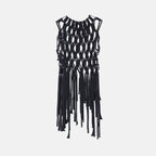 Skadi Macrame Top Black - Lolomo!