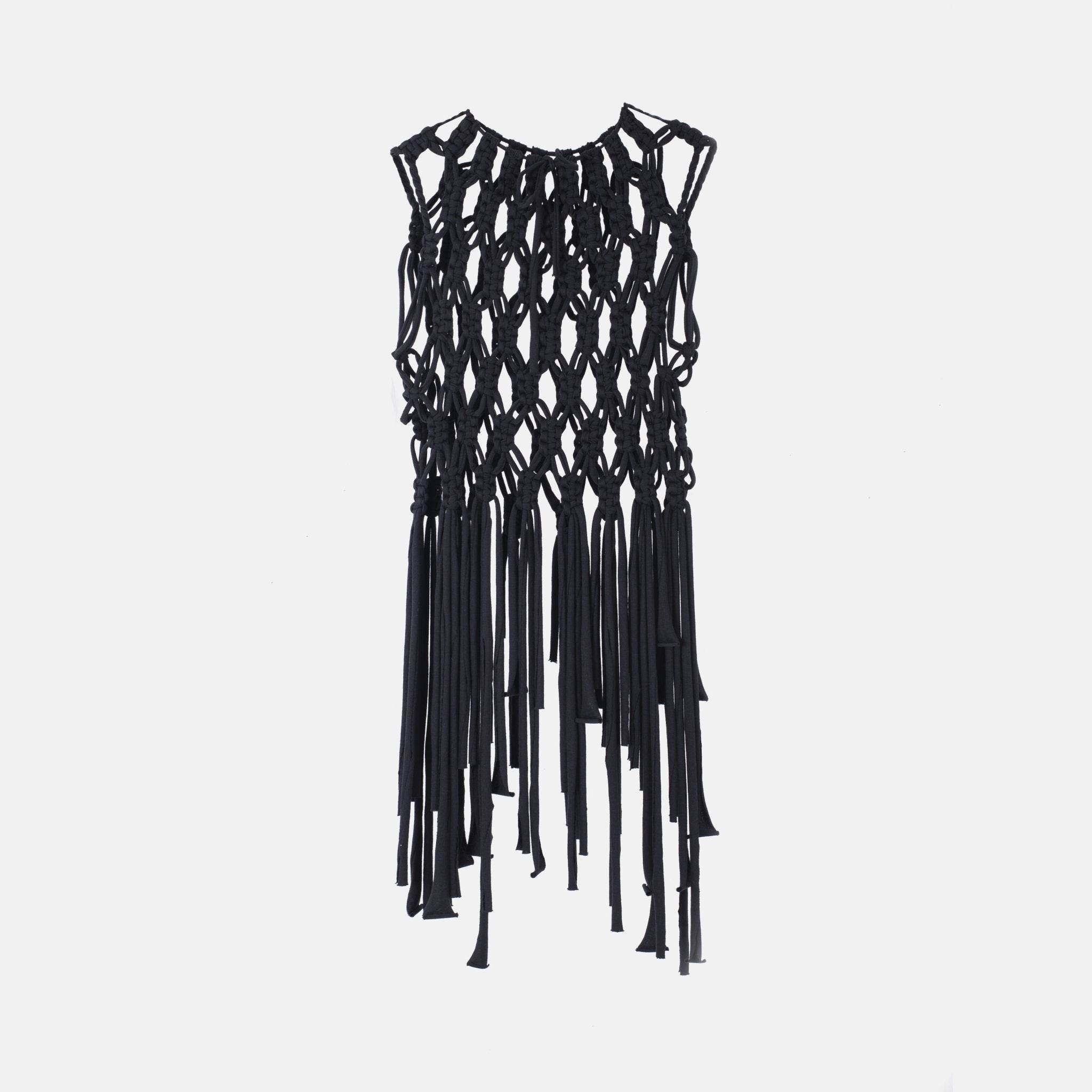 Skadi Macrame Top Black - Lolomo!