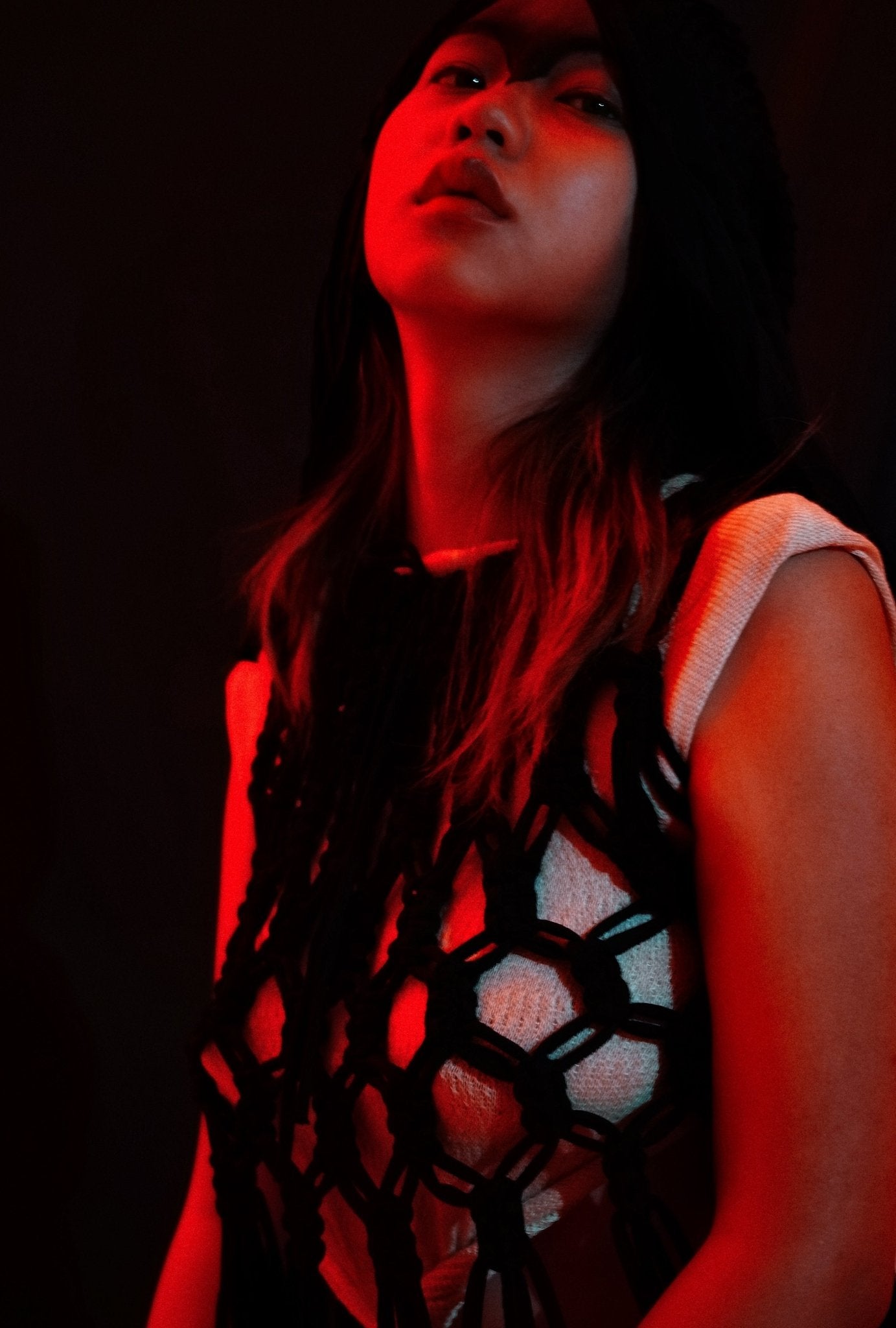 Skadi Macrame Top Black - Lolomo!