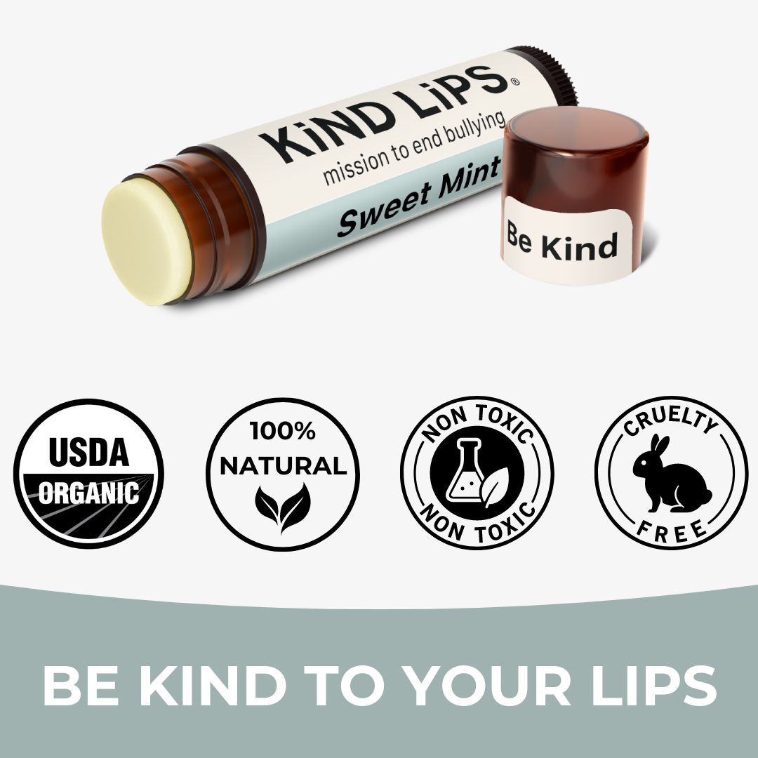 Bálsamo labial orgánico de menta dulce