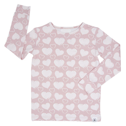 So Much Love Big Kid Pajama Set