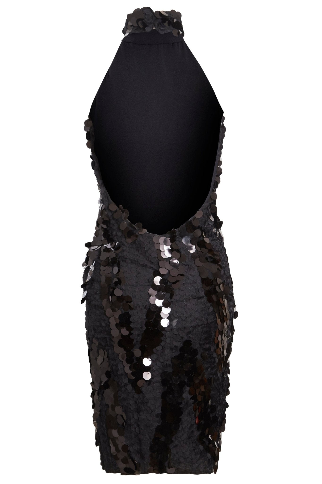Sparkly Black Mini Dress - Lolomo!