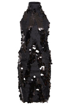 Sparkly Black Mini Dress - Lolomo!