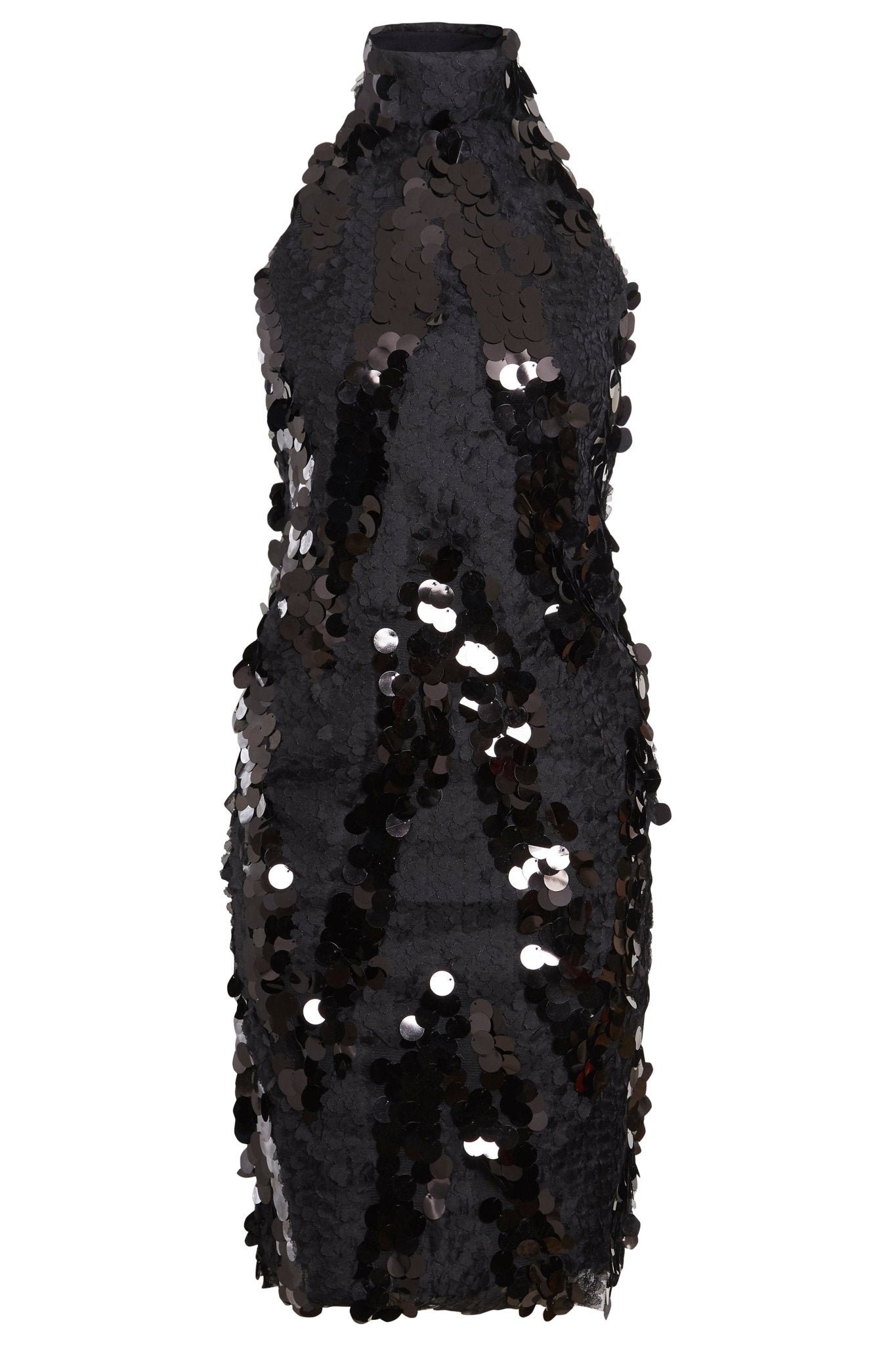 Sparkly Black Mini Dress - Lolomo!