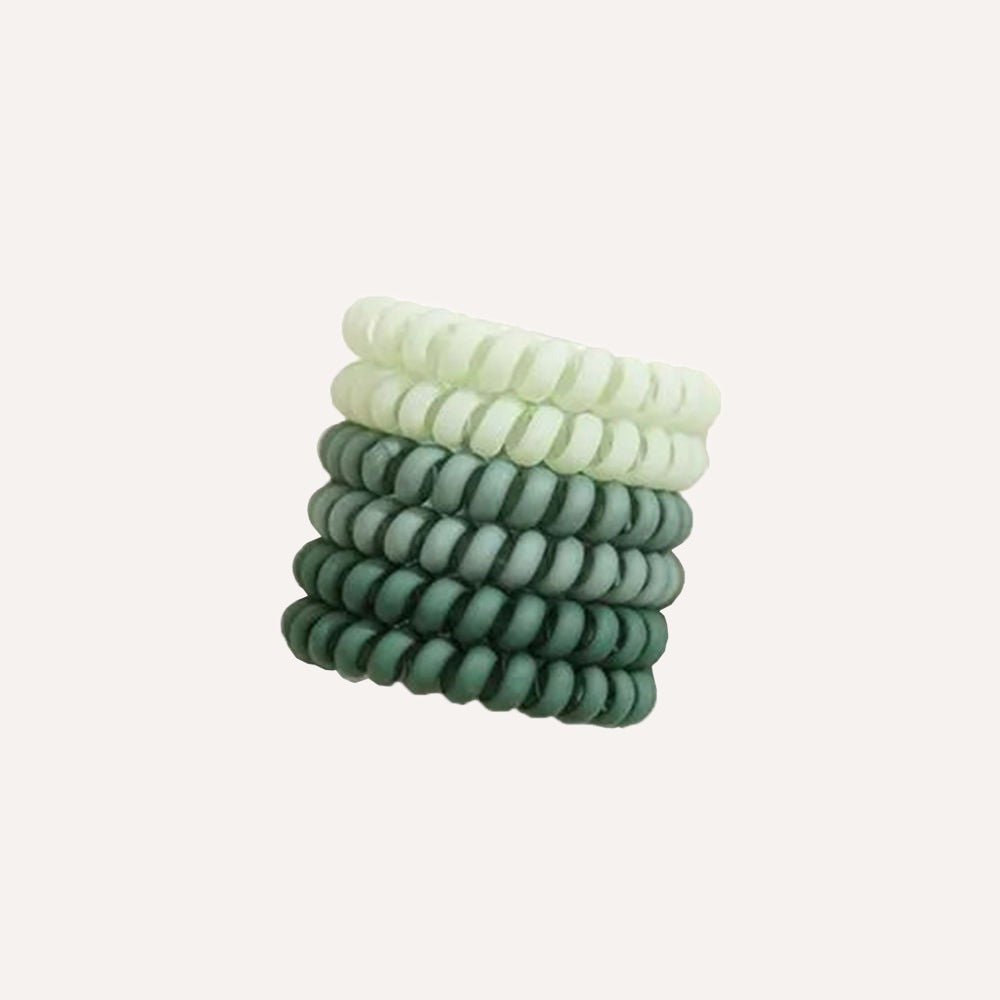 Spiral Hair Ties – No Breakage, No Crease, All-Day Hold