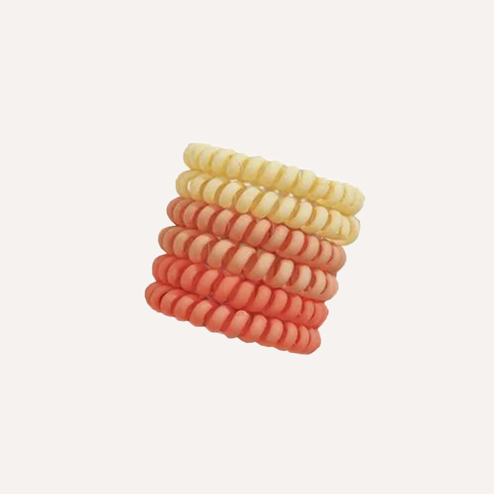 Spiral Hair Ties – No Breakage, No Crease, All-Day Hold
