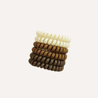 Spiral Hair Ties – No Breakage, No Crease, All-Day Hold