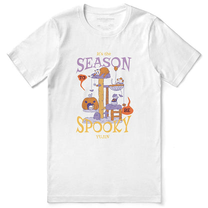 Spooky Season Cat T-Shirt - Lolomo!