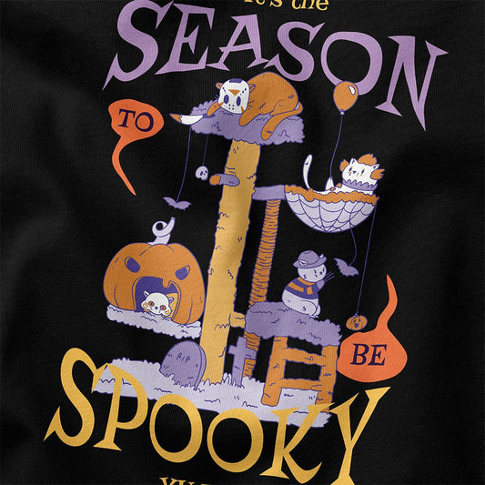 Spooky Season Cat T-Shirt - Lolomo!
