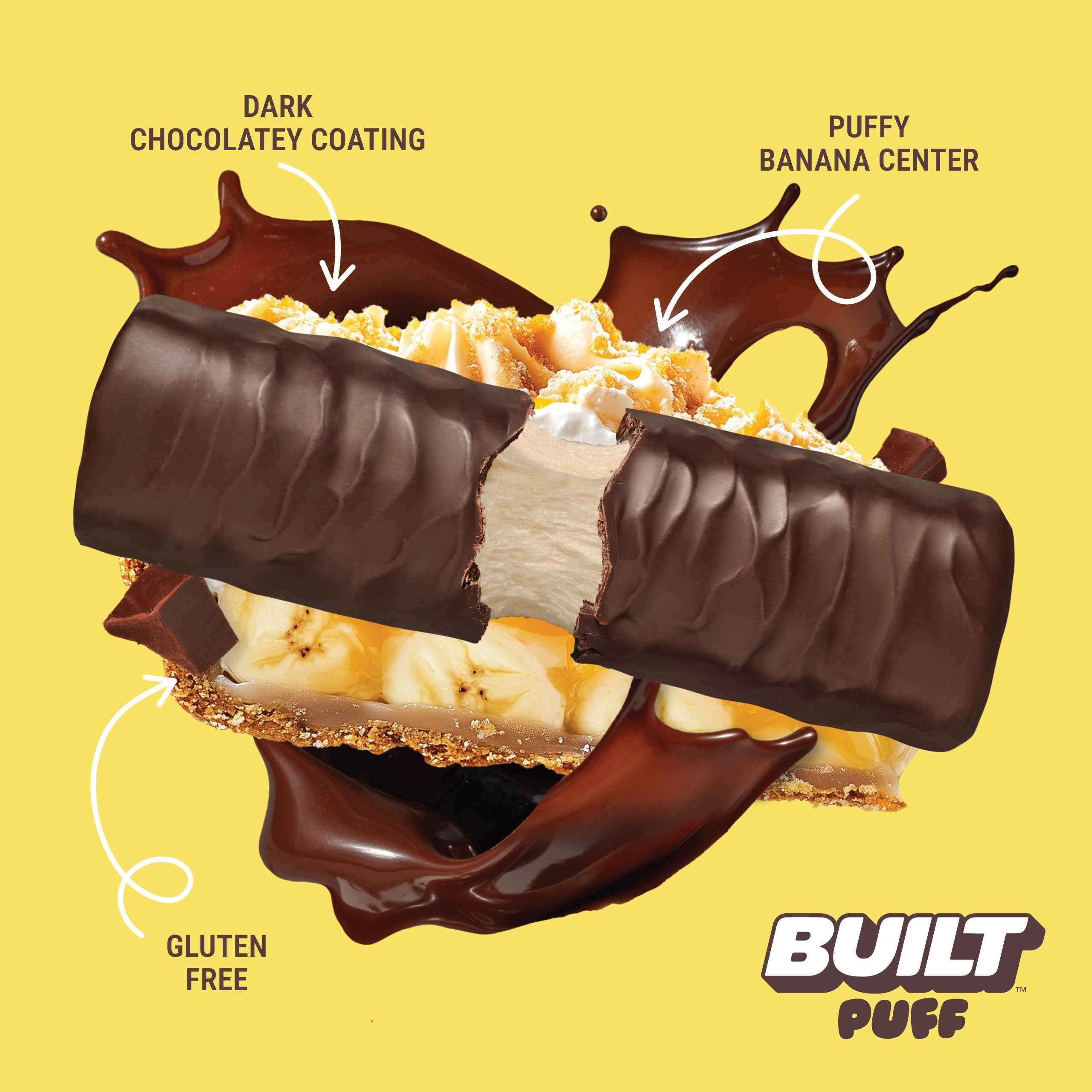 Banana Cream Pie Puff - Lolomo!