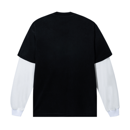 Star Thermal Layered Longsleeve T-Shirt - Lolomo!