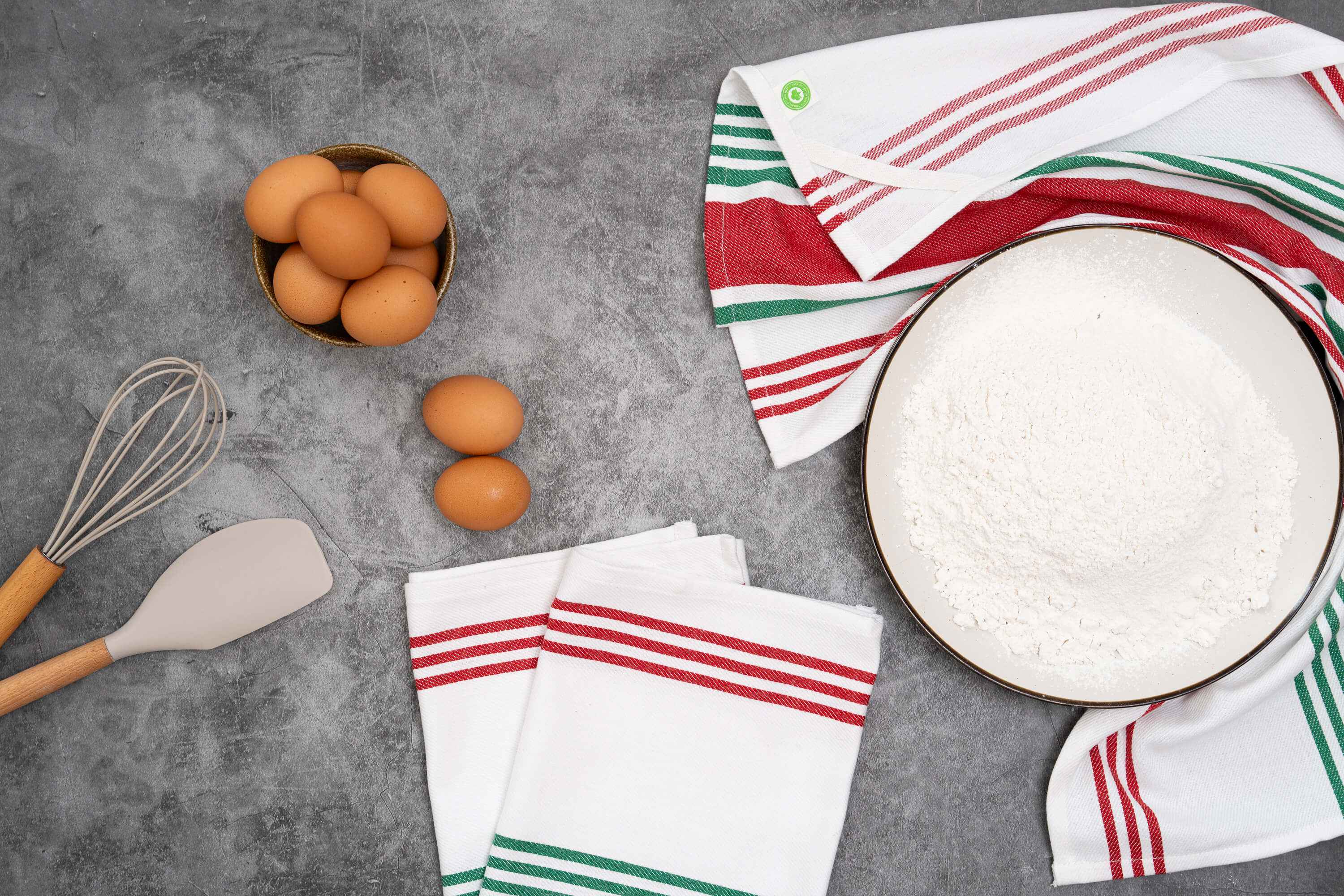 Toallas de cocina a rayas