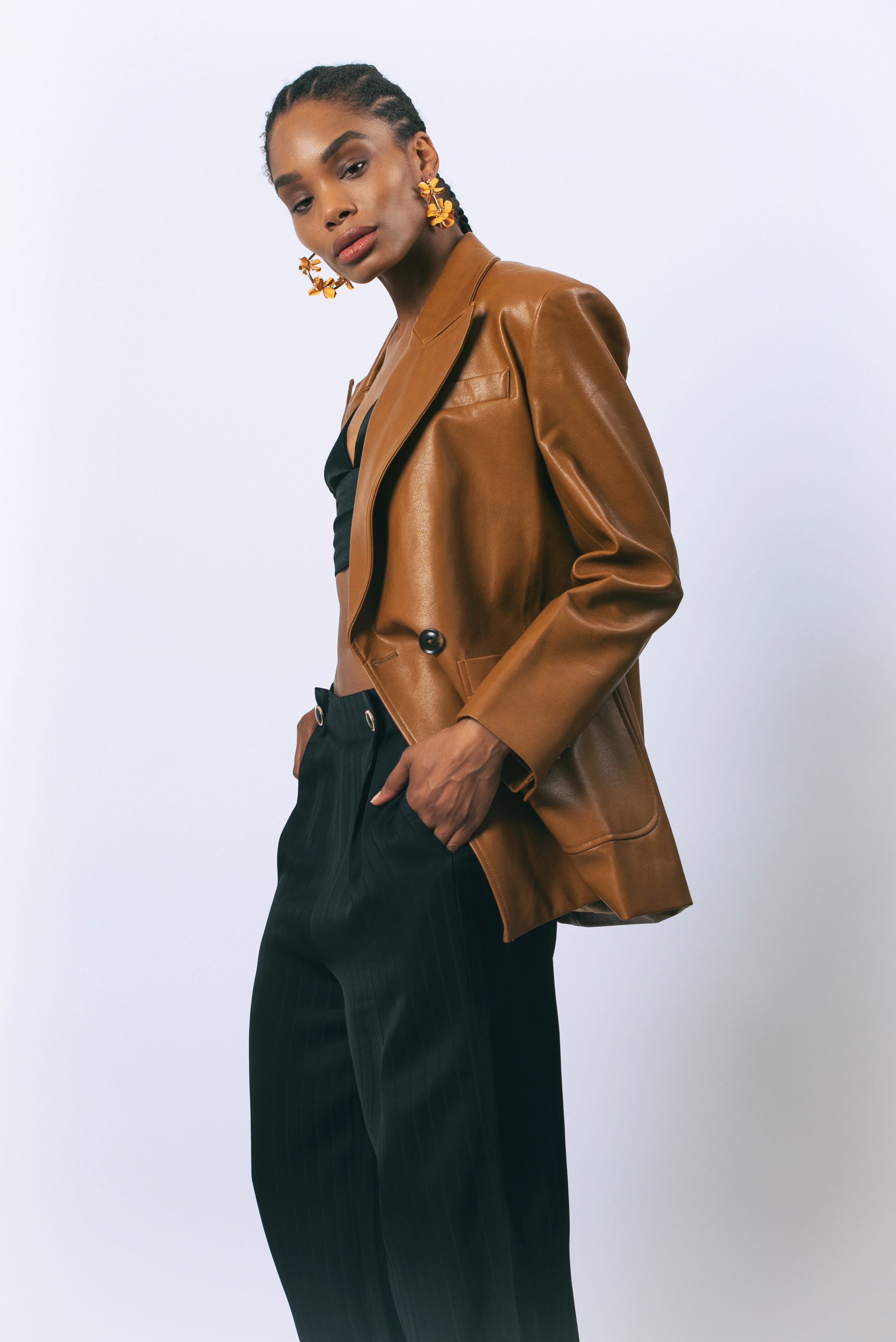 Blazer Cocoa Couture: Blazer de alta costura, chaqueta elegante