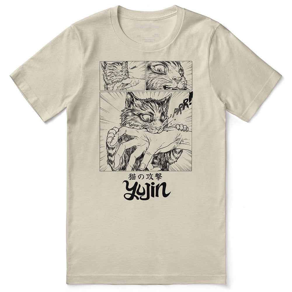 Sudden Attack Cat T-Shirt