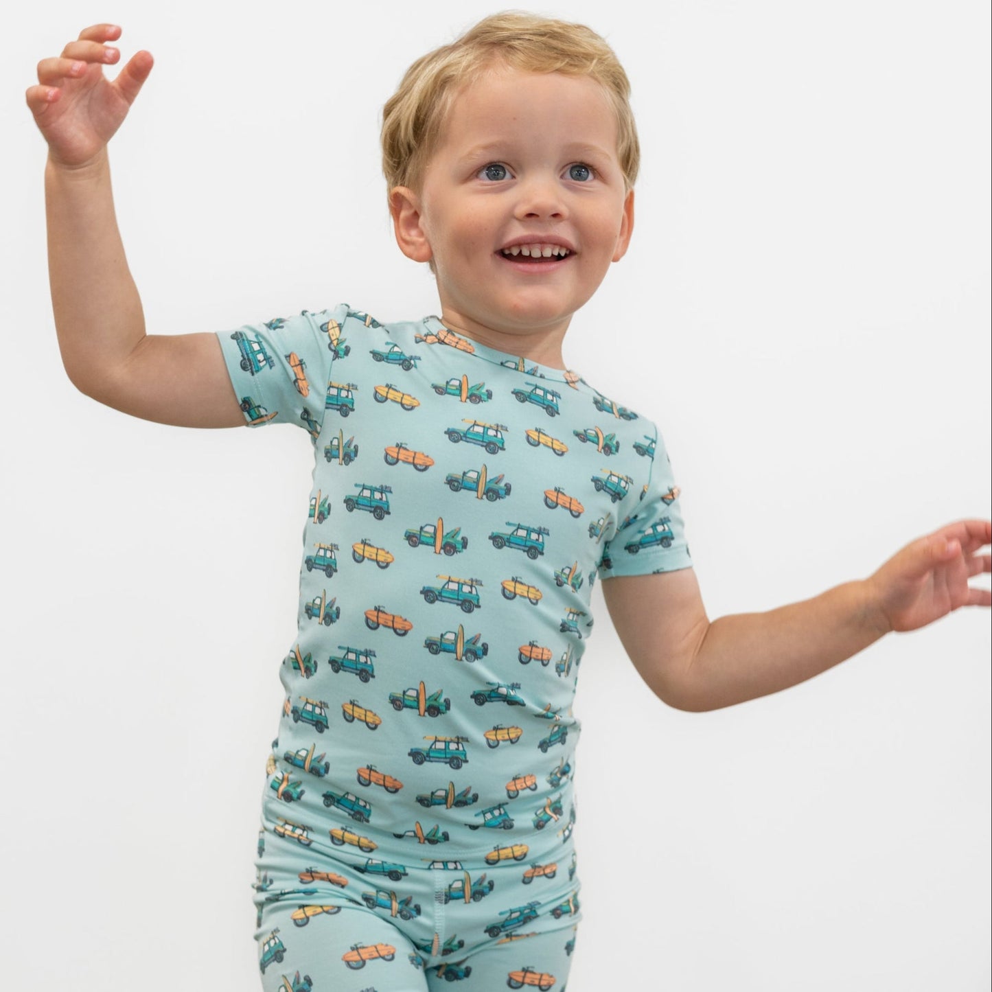 Surfing Beach Summer Pajama Set