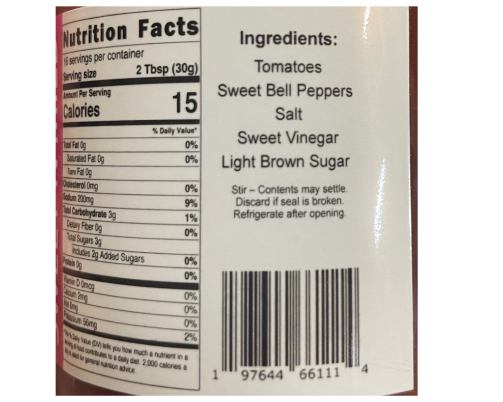 Sweet Salsa 16 oz