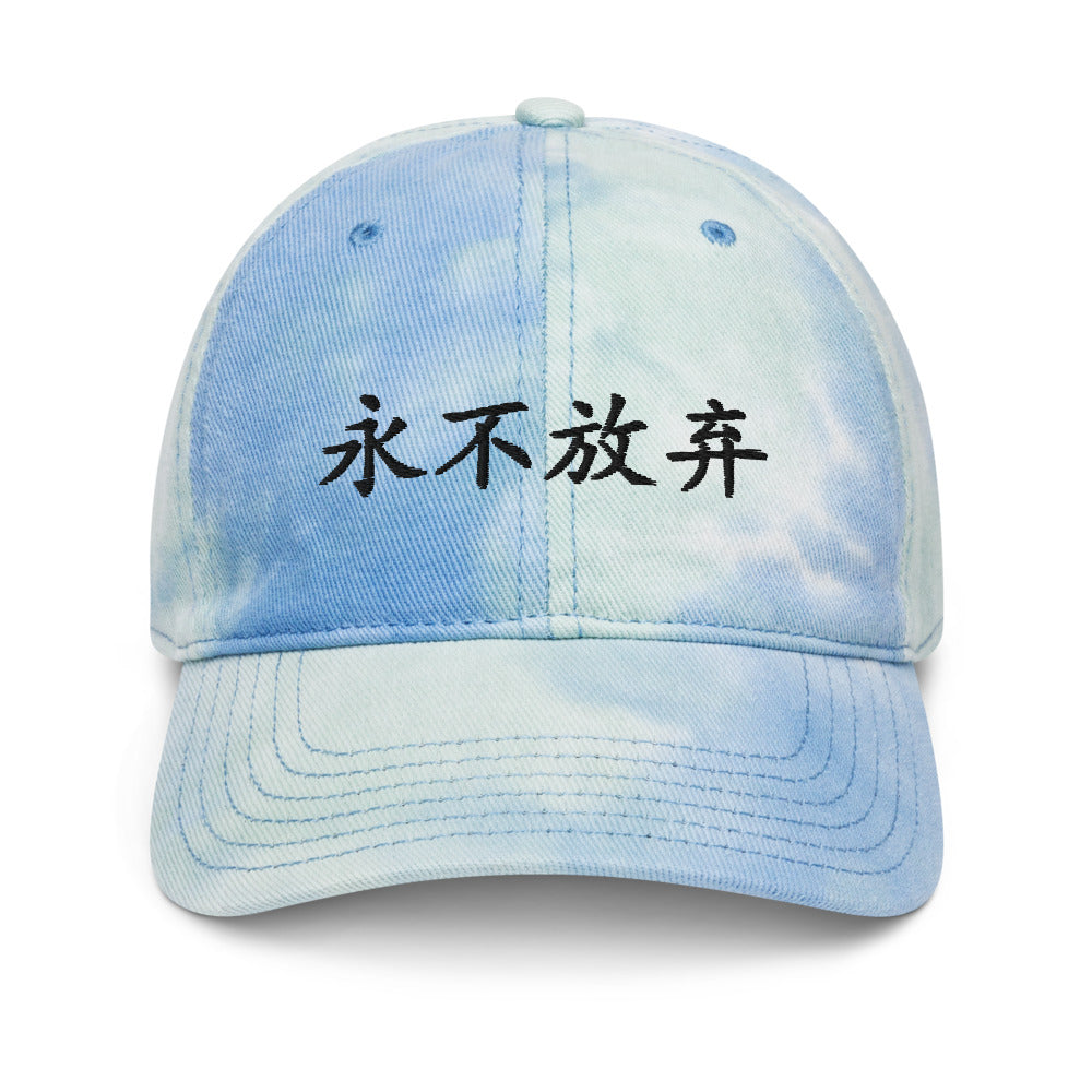 Gorra tie-dye Never Give Up