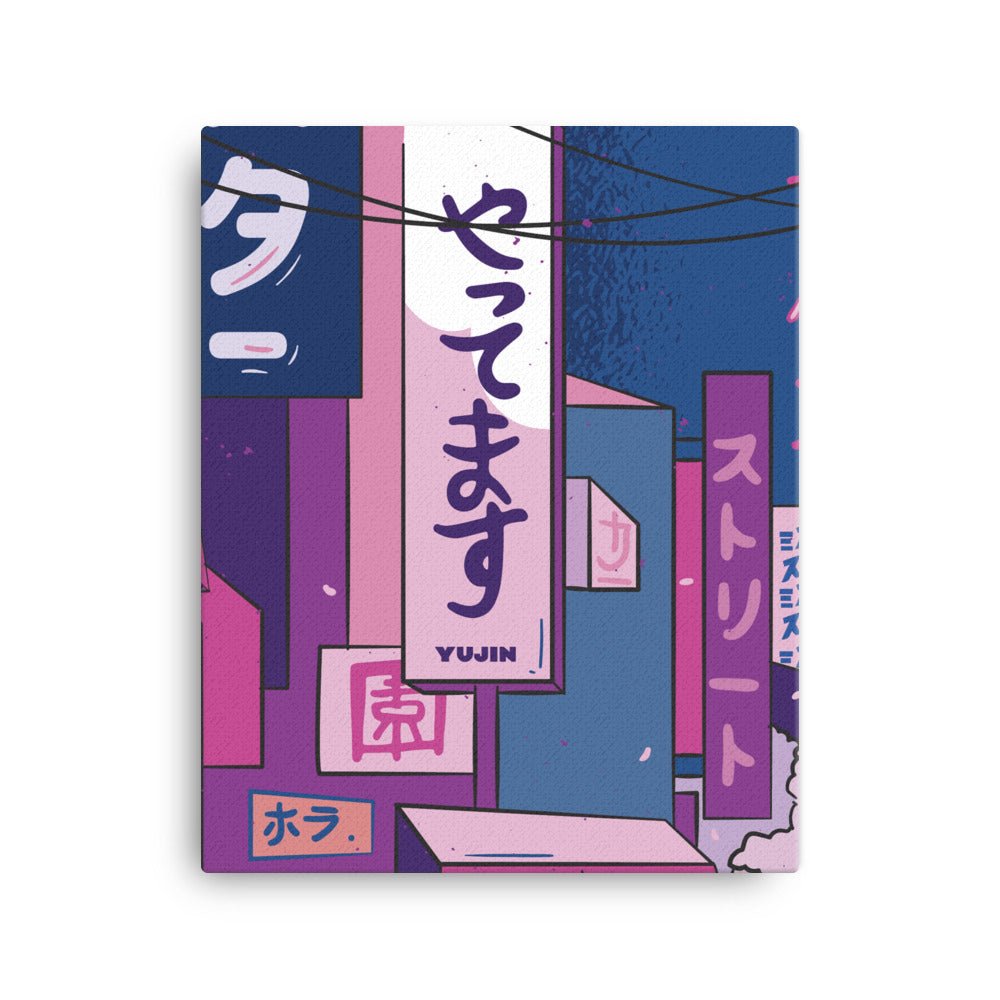 Tokyo City Canvas Poster - Lolomo!