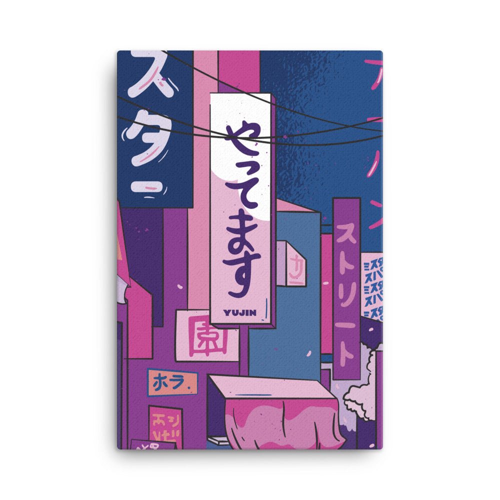 Tokyo City Canvas Poster - Lolomo!