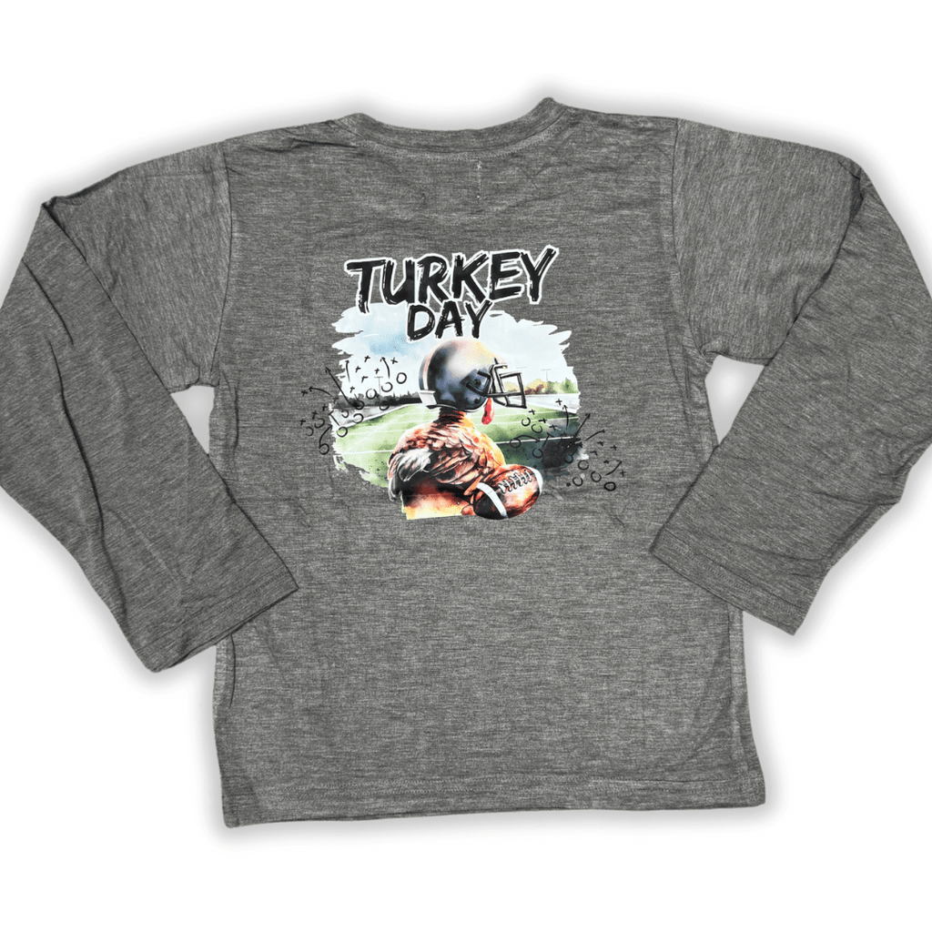 Turkey Day Long Sleeve Kid Shirt - Lolomo!