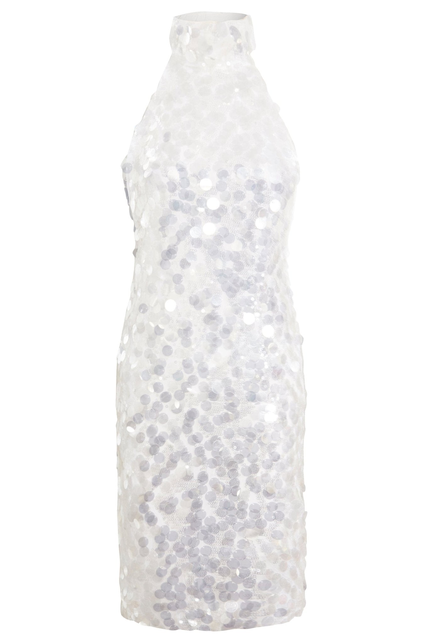White Backless Mini Dress - Lolomo!