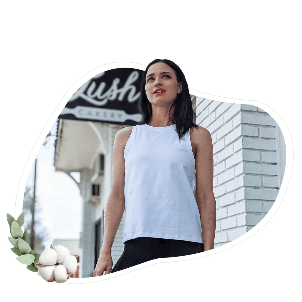 Camisetas sin mangas para mujer