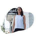 Camisetas sin mangas para mujer